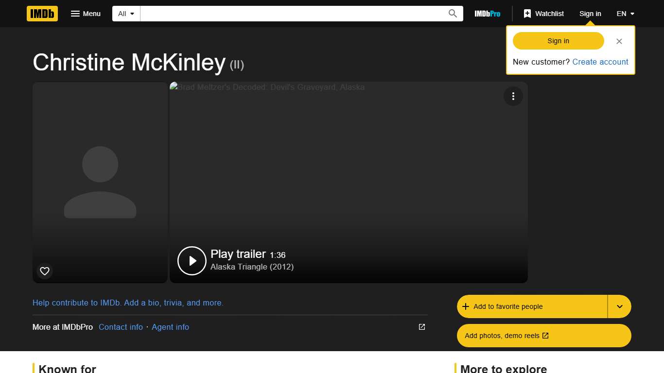 Christine McKinley - IMDb