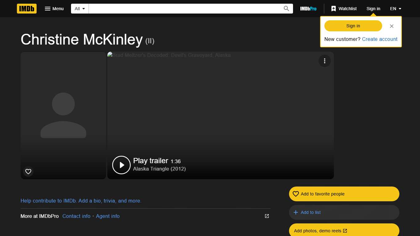 Christine McKinley - IMDb